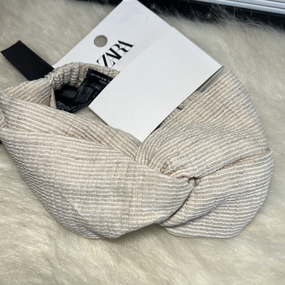 ZARA TEXTURED HEADBAND - Picture 5 of 7